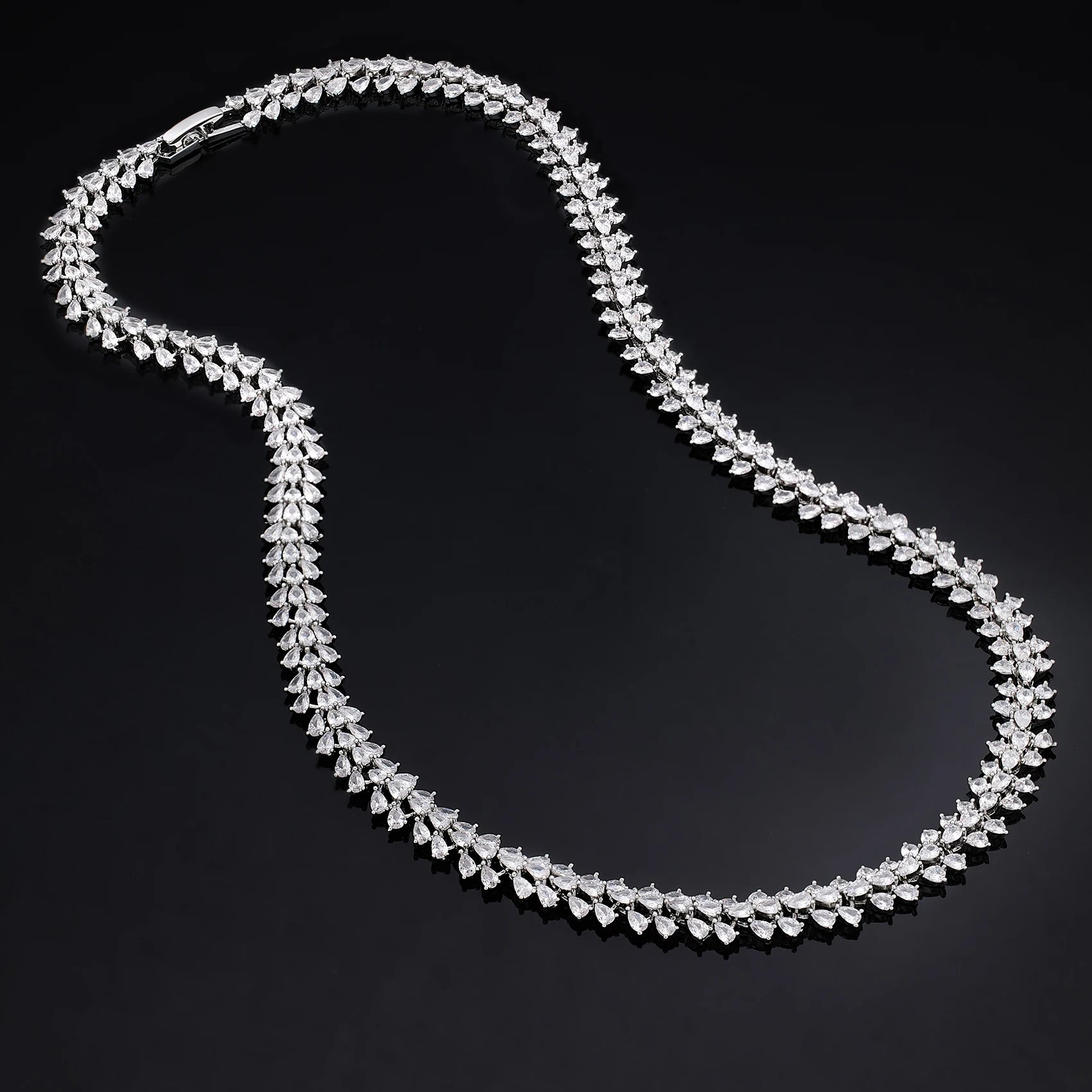Fashion Jewelry Sets Necklace Earring Set Cubic Zirconia