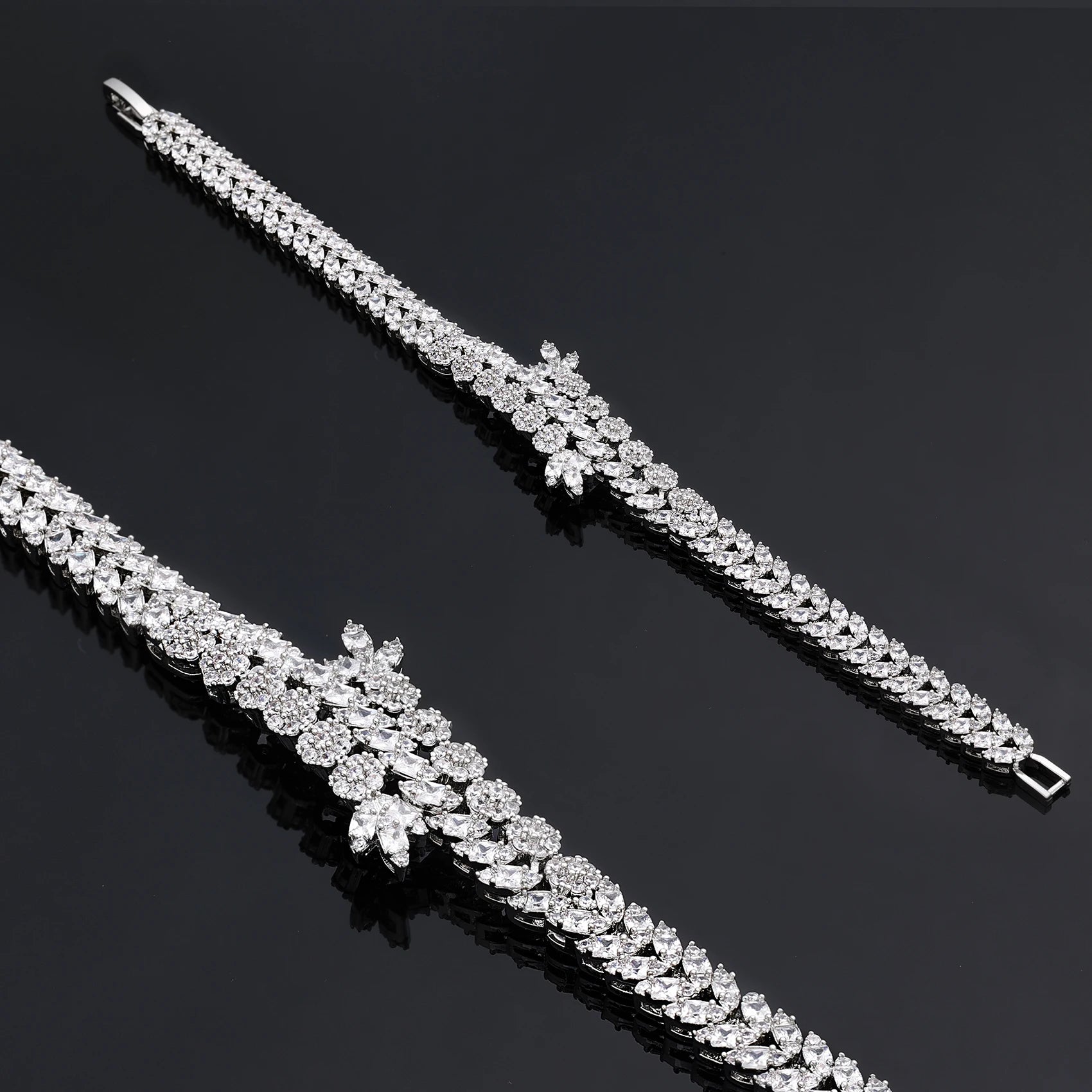 Bridal Jewelry Set Cubic Zirconia Necklace