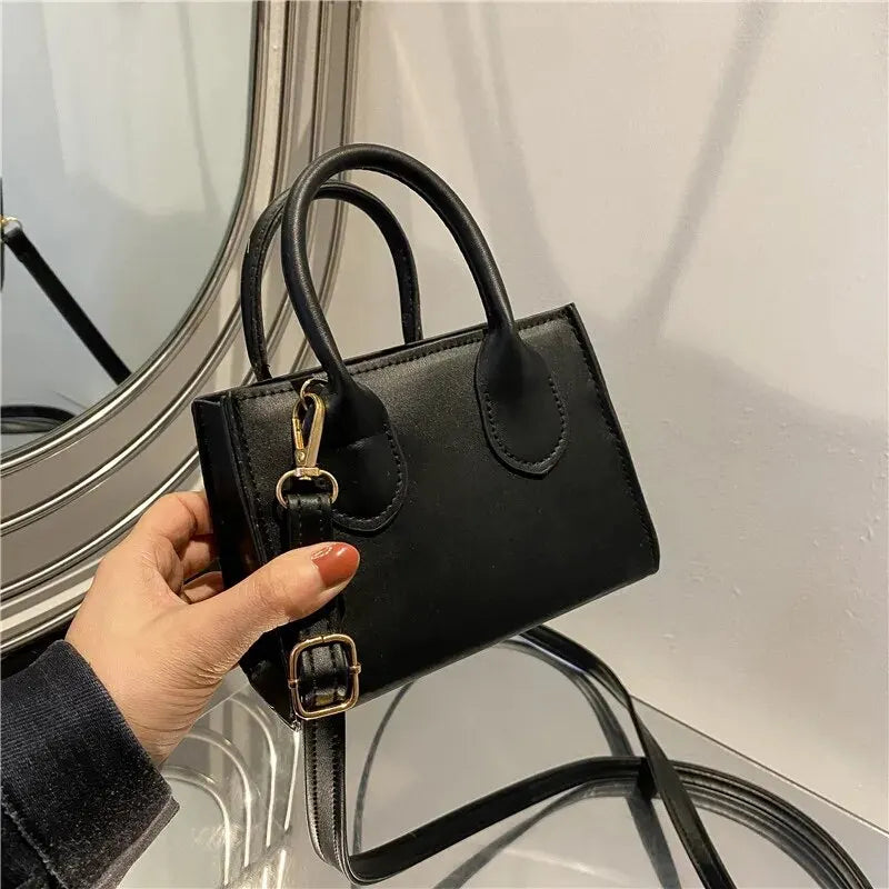 Color Handbag Fashion One-shoulder WOMEN'S Bag Solid