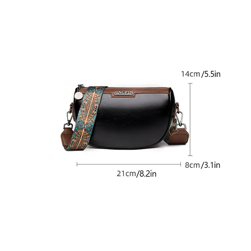 Bright Face Womens Small Backpack One Shoulder Crossbody Bag