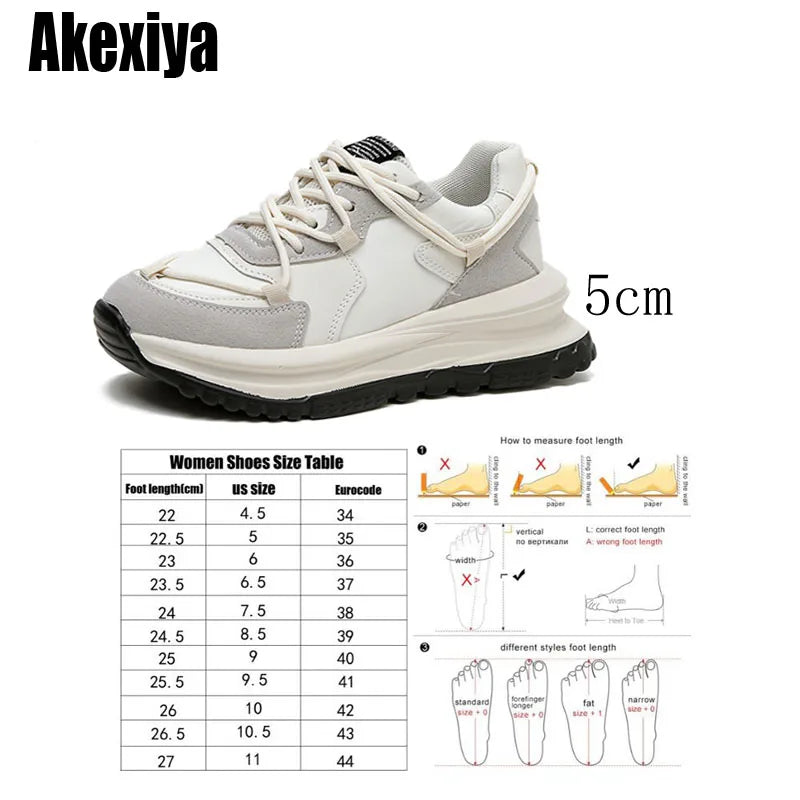 Women sneaker Breathable Casual Retro Platform Shoes
