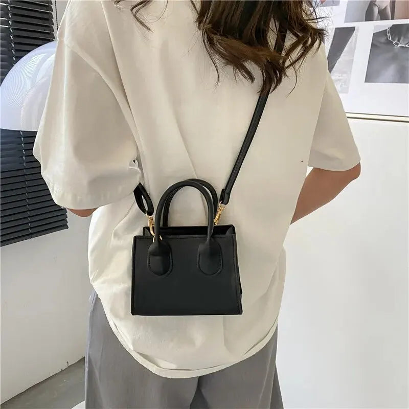 Color Handbag Fashion One-shoulder WOMEN'S Bag Solid