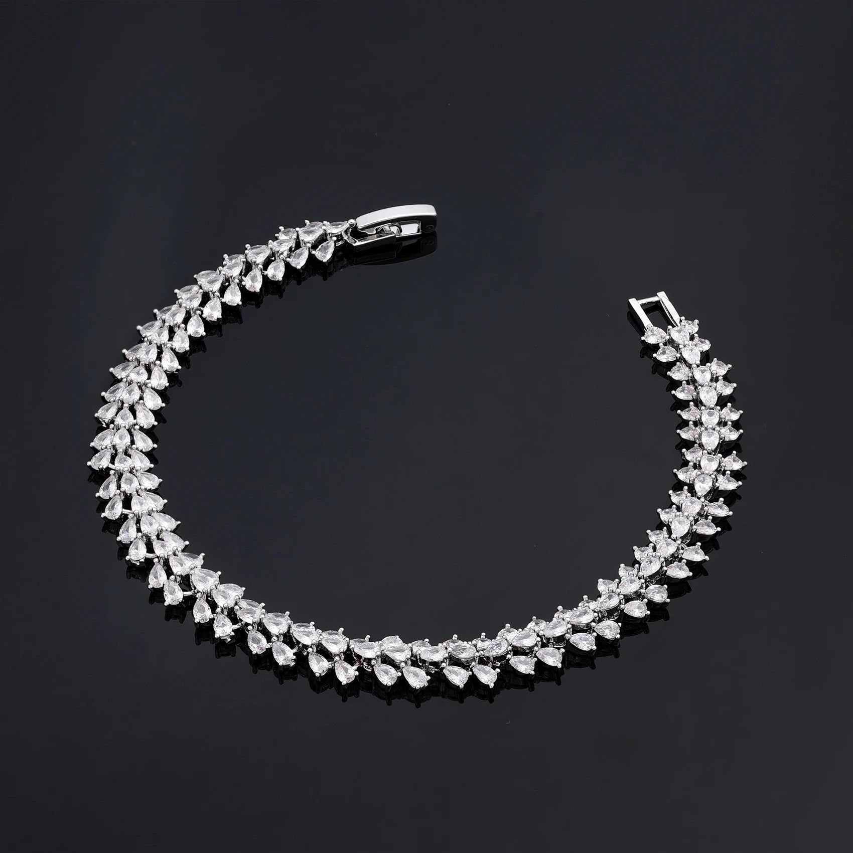 Fashion Jewelry Sets Necklace Earring Set Cubic Zirconia