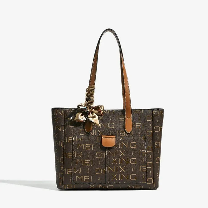Large Capacity Tote Bag Women High Quality Commuter Shoulder Bag