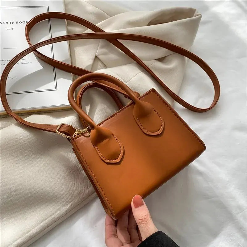 Color Handbag Fashion One-shoulder WOMEN'S Bag Solid