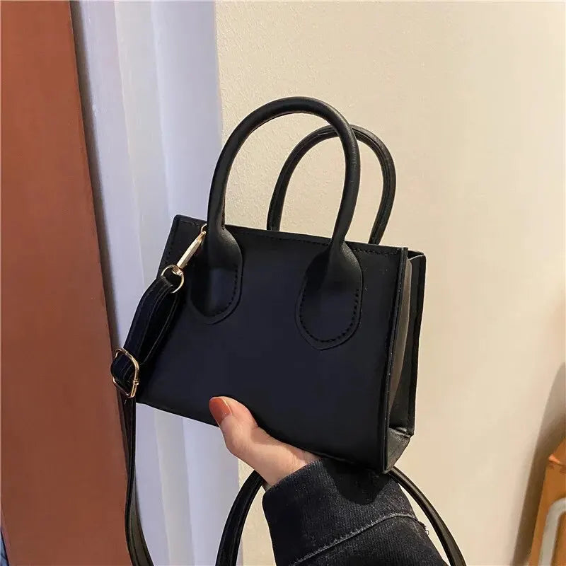 Color Handbag Fashion One-shoulder WOMEN'S Bag Solid