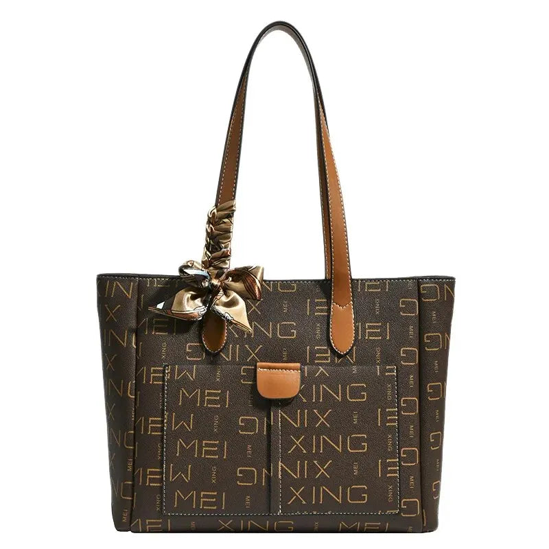 Large Capacity Tote Bag Women High Quality Commuter Shoulder Bag