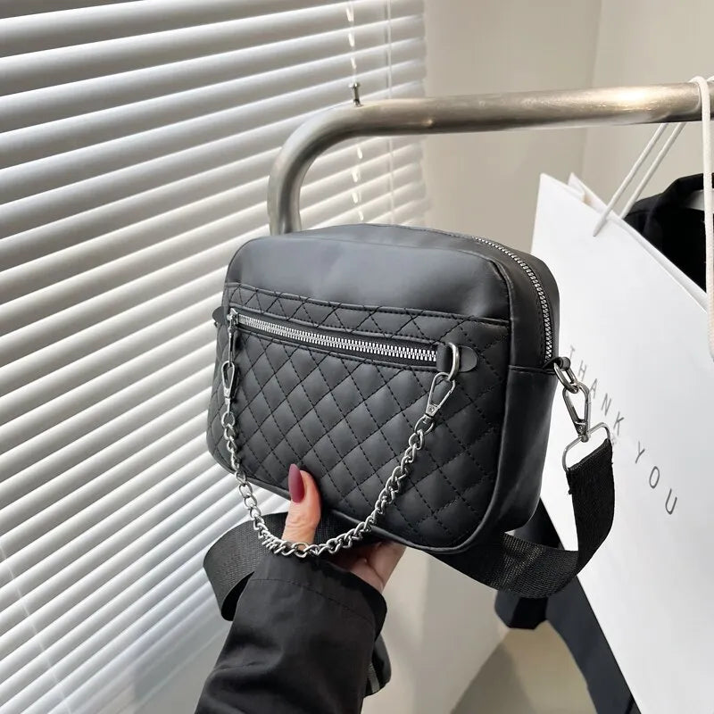 Bag Pu Soft Leather Texture Shoulder Bag Fashion