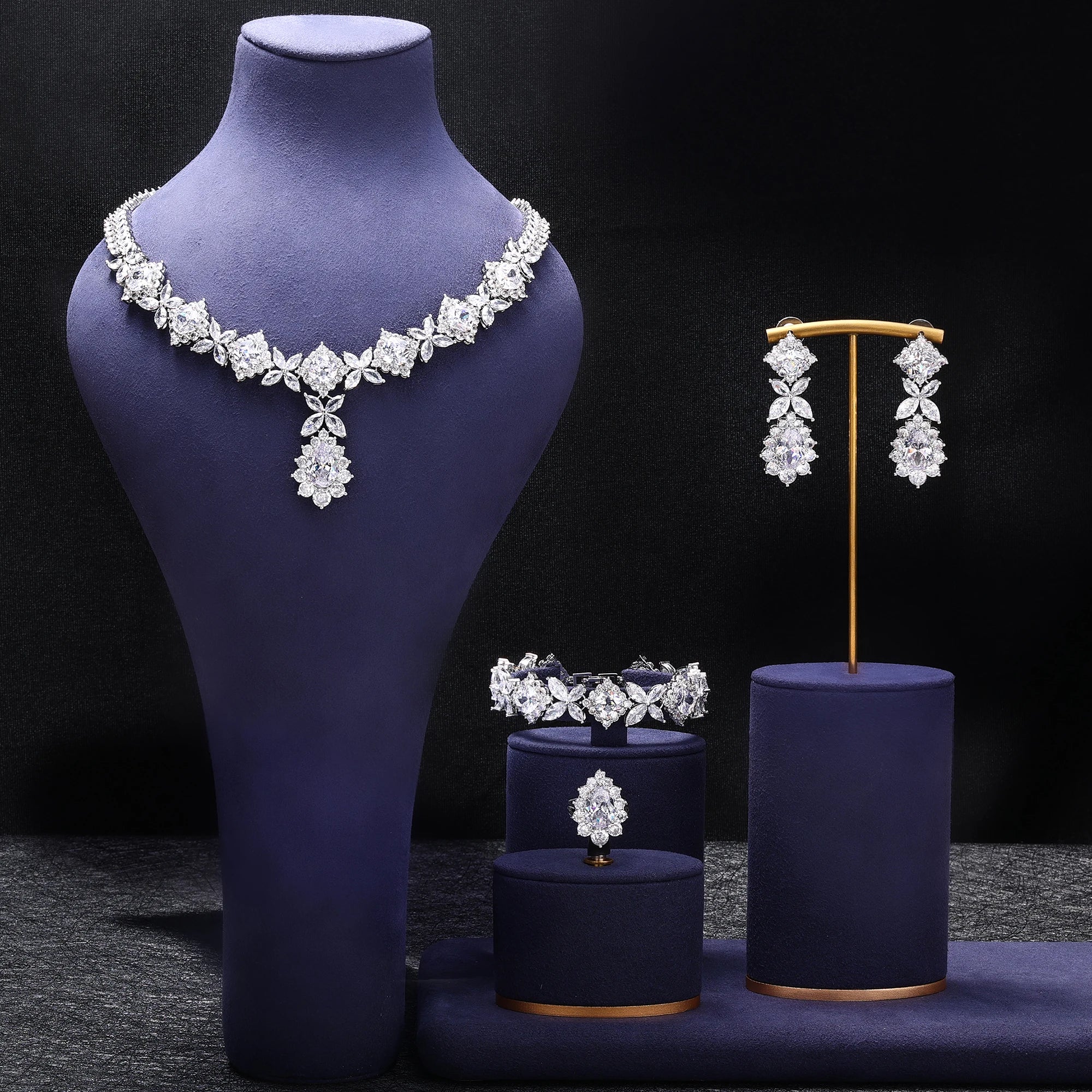 Chic Ensemble 4-Piece Jewelry Set