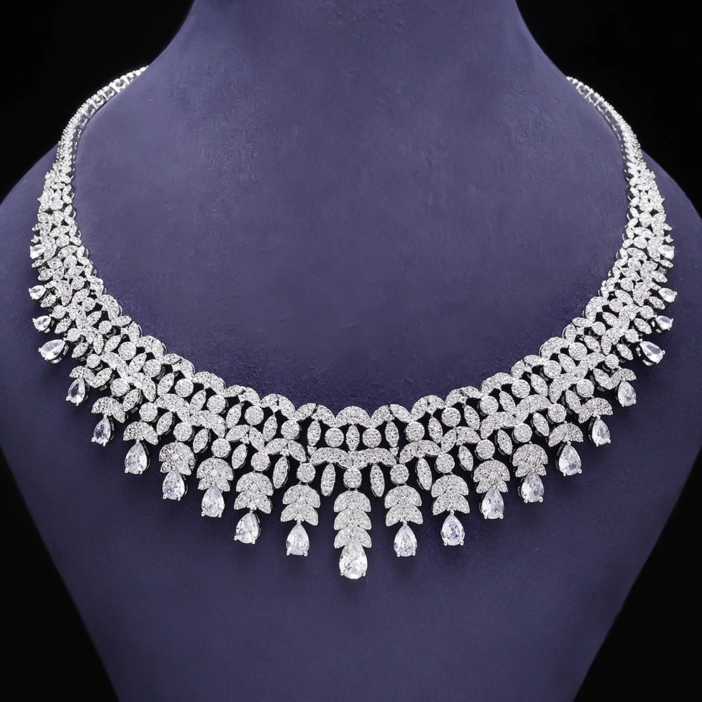 Best Cubic Zirconia Tassel Drop Big Chunky