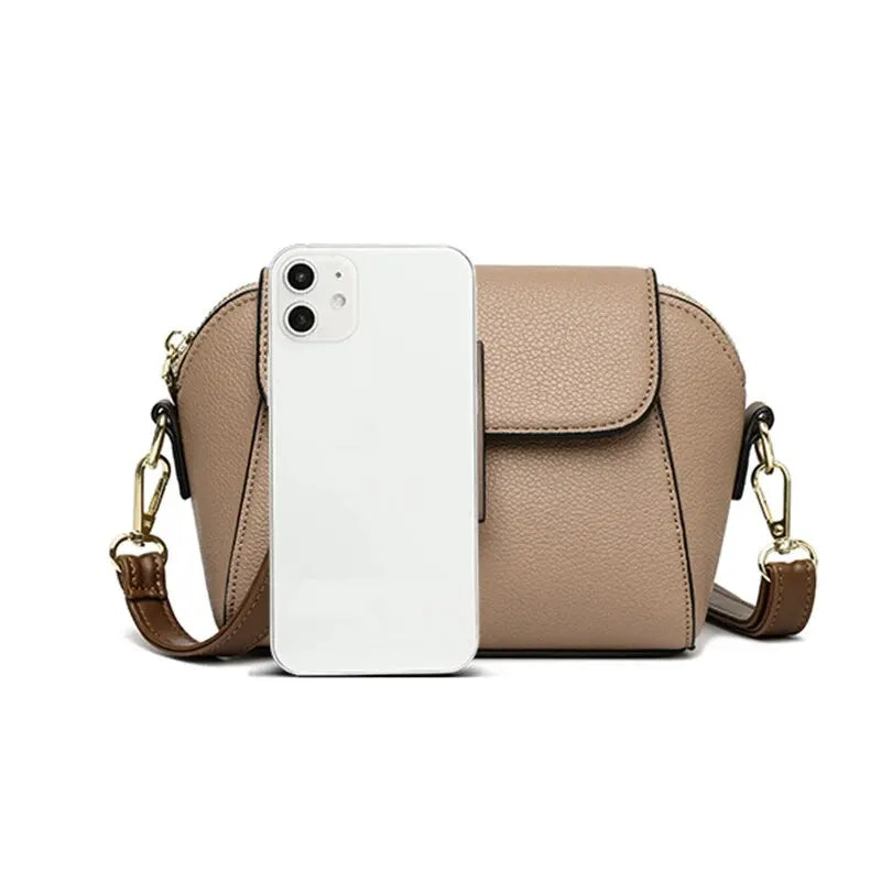 Casual Style PU Leather Shoulder Bag For Women