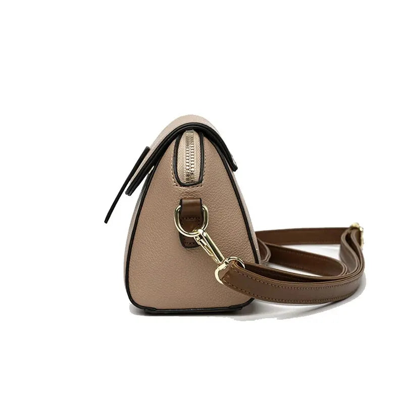 Casual Style PU Leather Shoulder Bag For Women