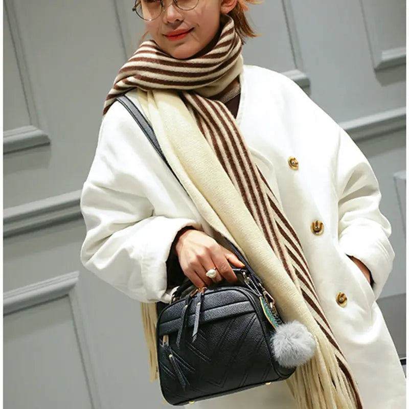 New Messenger Handbag Inclined Shoulder Bag