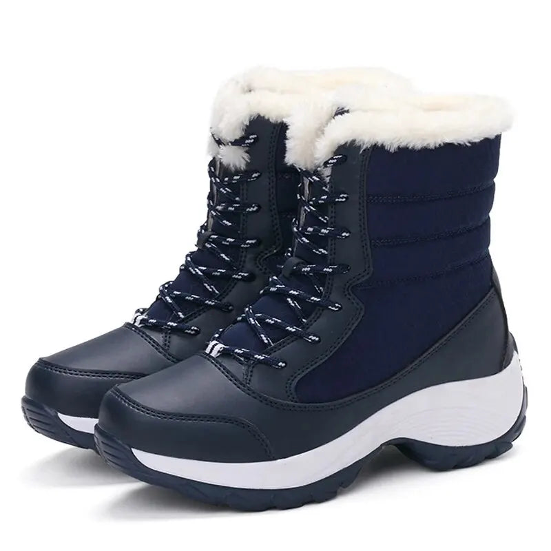 Women Boot Waterproof Heels
