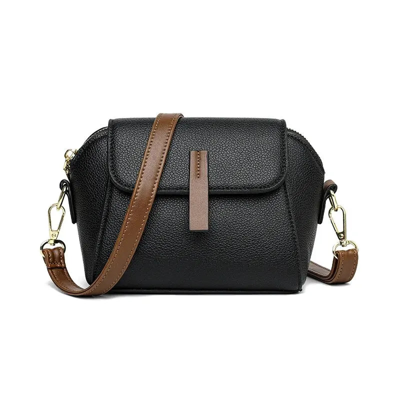 Casual Style PU Leather Shoulder Bag For Women