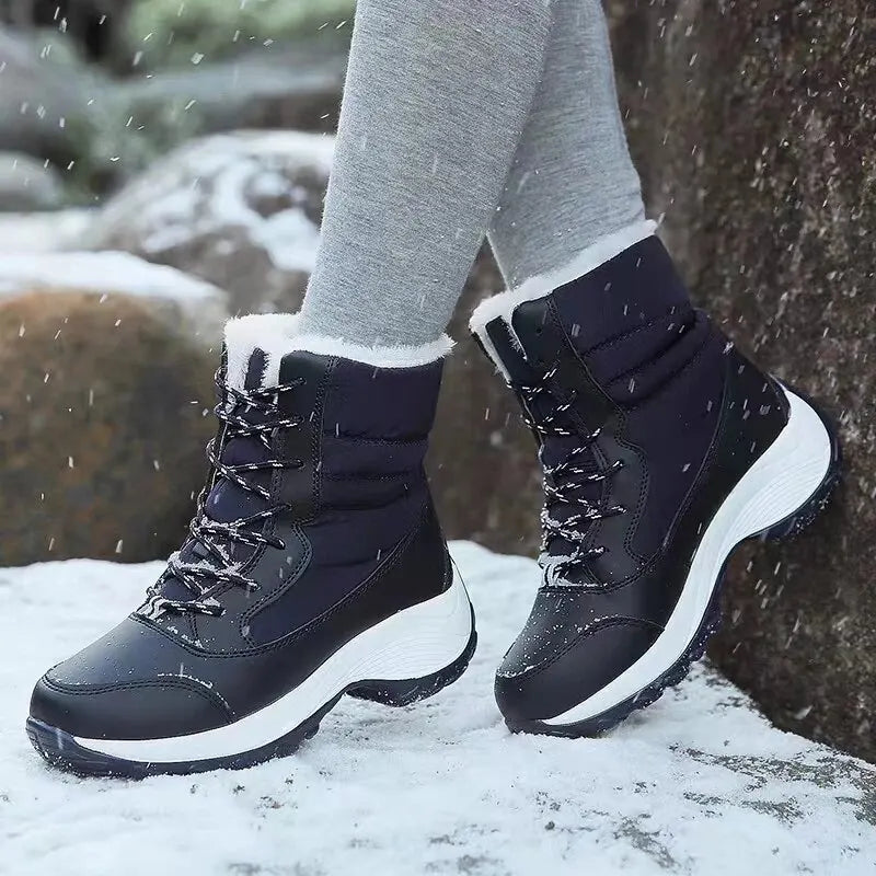 Women Boot Waterproof Heels
