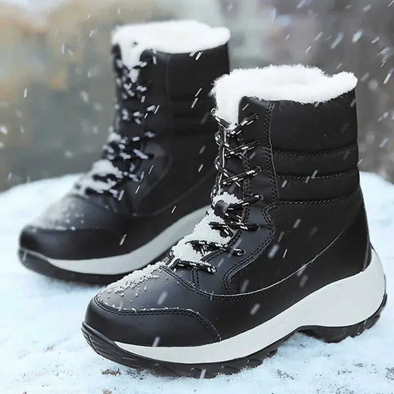 Women Boot Waterproof Heels