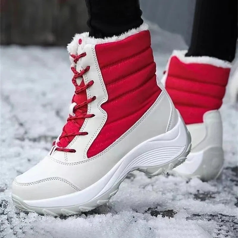 Women Boot Waterproof Heels