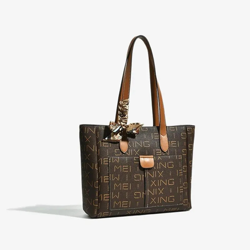 Large Capacity Tote Bag Women High Quality Commuter Shoulder Bag