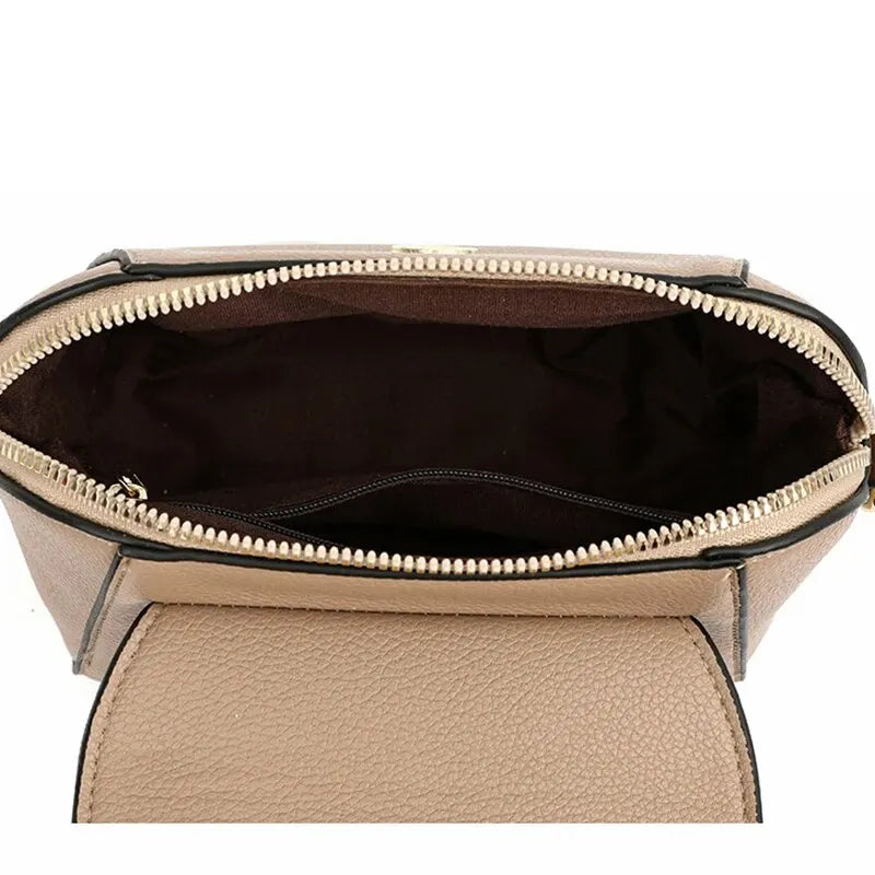 Casual Style PU Leather Shoulder Bag For Women