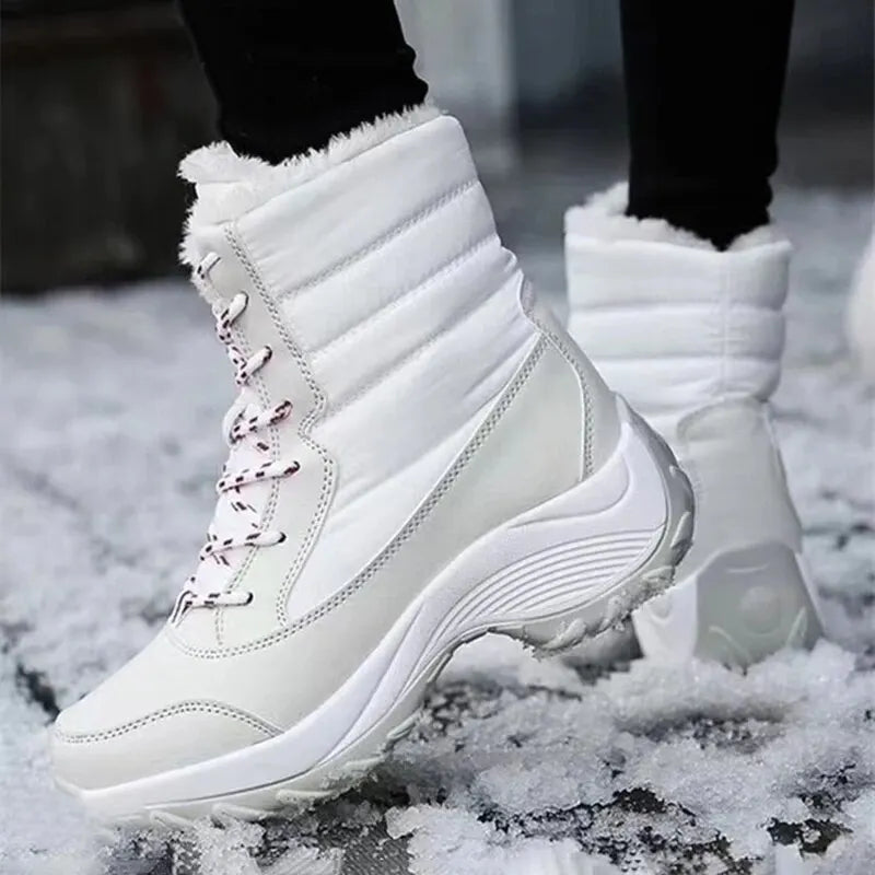 Women Boot Waterproof Heels